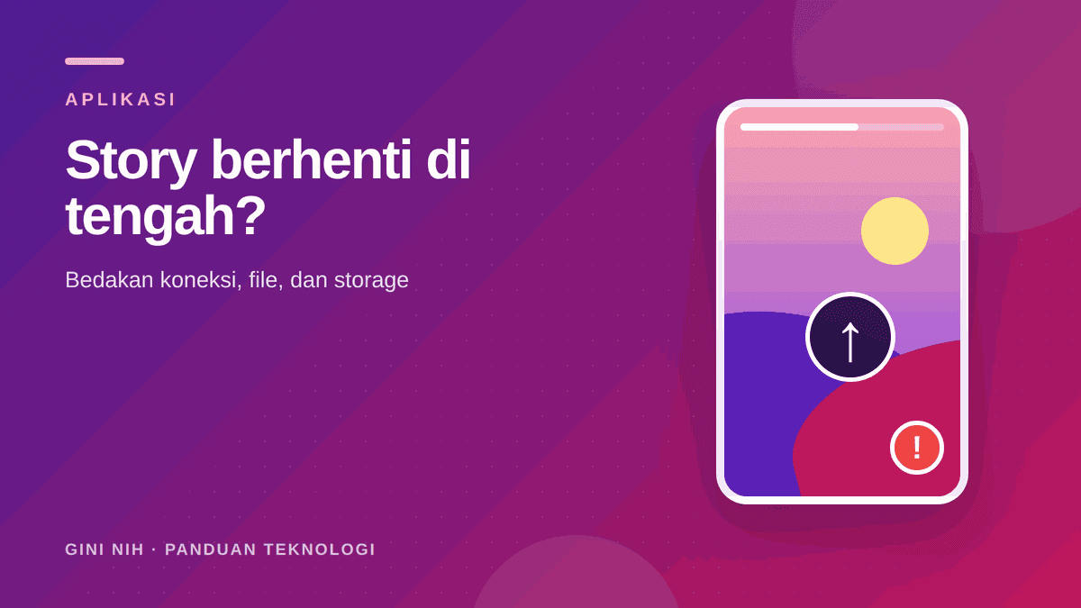 Instagram Gagal Upload Story? Cek Koneksi, Format, dan Ruang Penyimpanan