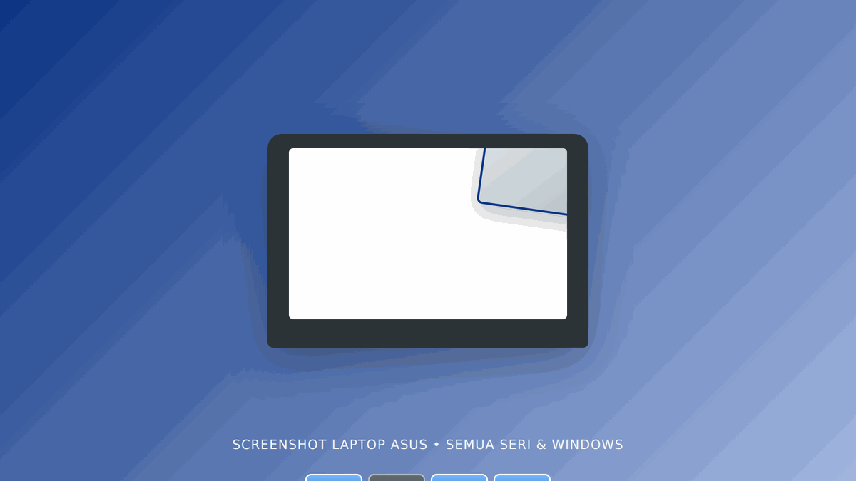 Cover cara screenshot di laptop Asus